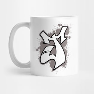 Graffiti letter J Mug